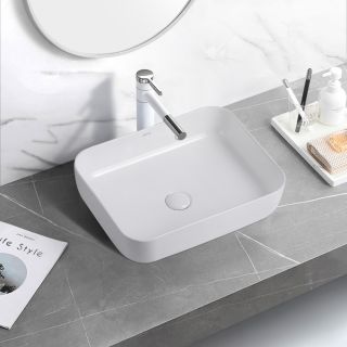 Раковина ABBER Rechteck 50см белый AC2202